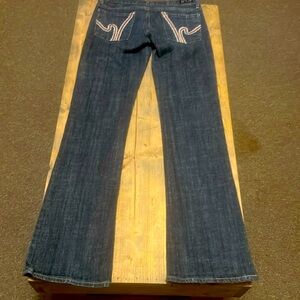 Citizen of Humanity size 26 style: crochet “h” stretch low waist boot cut